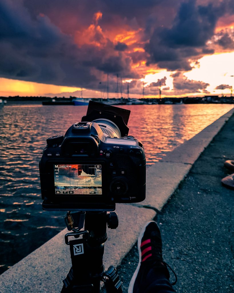 BTS of my photography session in Faaborg 📸